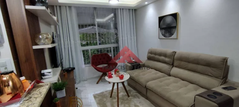 Imagem Apartamento em santa rosa(pé pequeno) com sala dois quartos,suite e vaga de garagem,próximo a todo comercio do largo do marrão,escolas nas proximidade
