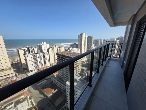 Imagem Apartamento em Praia Grande com 3 Dormitórios Vista Mar