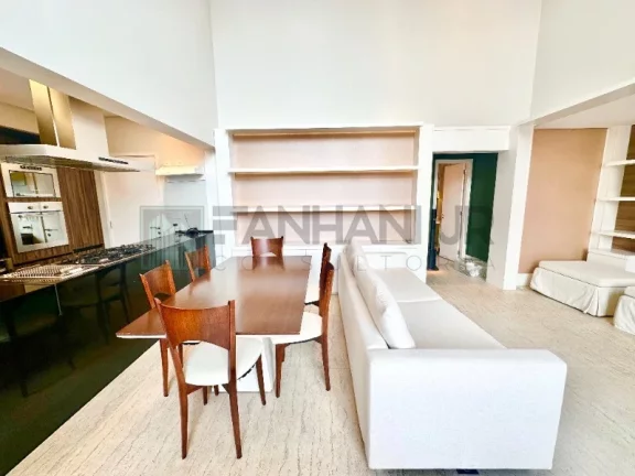 Imagem Apartamento de luxo no coração do Jardins: 2 quartos, 2 suites, 2 salas, 3 banheiros, 2 vagas de garagem, 107m². Venda ou locação em São Paulo-SP!
