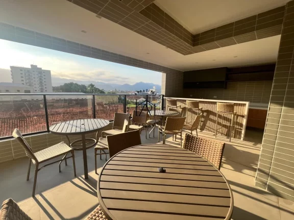 Imagem Apartamento para Venda em Praia Grande, Maracanã, 2 dormitórios, 2 suítes, 3 banheiros, 2 vagas
