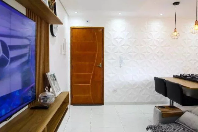 Imagem Cobertura com 2 dormitórios, 55 m² - venda por R$ 430.000 ou aluguel por R$ 2.331/mês - Jardim Santo Alberto - Santo André/SP