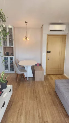 Imagem Apartamento com 1 dormitório com lazer completo, andar alto e vaga demarcada à venda, 44 m² por R$ 636.000 - Campo Grande - Santos/SP