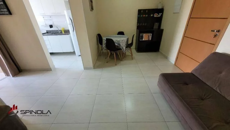 Imagem Apartamento com 1 dormitório à venda, 45 m² por R$ 330.000,00 - Mirim - Praia Grande/SP