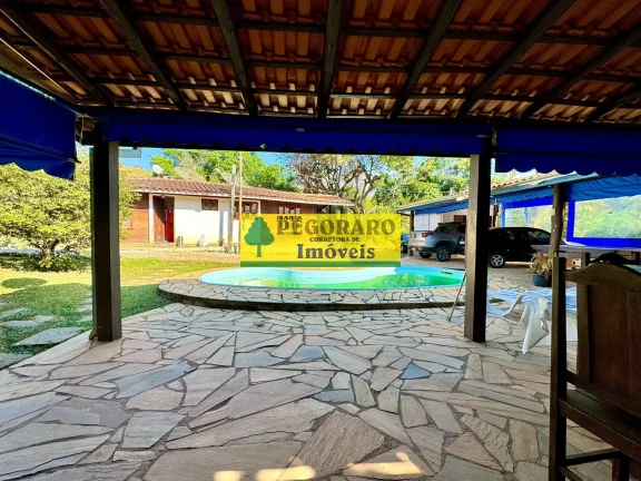 Imagem Magnífico Sítio de 3 Hectares com Cachoeira Privativa em Paraibuna-SP: 6 quartos, 1 suíte, 7 salas, 6 banheiros, 20 vagas de garagem.