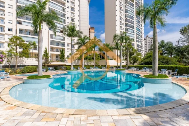Imagem Apartamento de luxo para locação em São Paulo - Jardim Marajoara: 4 quartos, 3 suítes, 3 salas e 3 vagas de garagem!