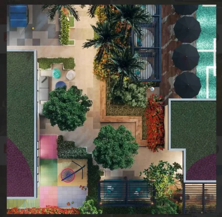 Imagem Living Parque Jardim Jasmim infraestrutura completa tipo casa