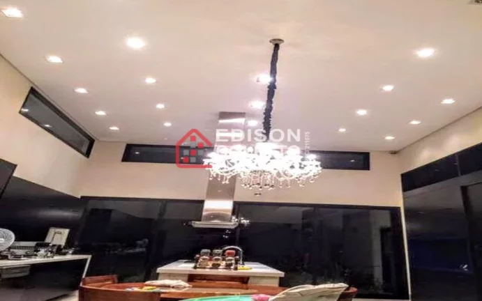 Imagem "Pronto para Morar" Casa no Condomínio Park Campestre com 4 suites com área intima