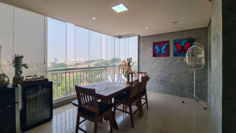 Imagem Apartamento de porteira fechada com 3 dormitórios e varanda gourmet na Vila Regente Feijó