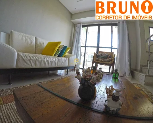 Imagem Maravilhosa cobertura duplex gigante de frente para o mar com 4 quartos sendo 4 suítes, de frente p...