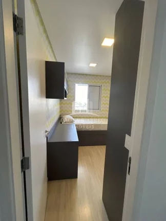 Imagem Apartamento Novo de Alto Padrão. Porteira fechada, 80m², 2 Dormitórios sendo 1 Suíte com Closet e Sacada, 2 Vagas, Totalmente mobiliado no Ruge Ramos, São Bernardo do Campo