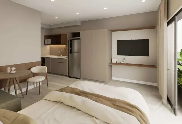 Imagem STUDIO 27M² (100% MOBILIADO) em MOEMA | Ao Lado de Metrô e Ibirapuera | Investimento Inteligente