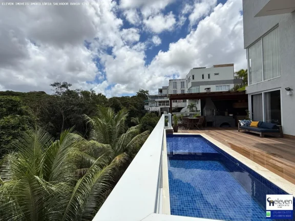 Imagem CASA DE LUXO PORTEIRA FECHADA NO ALPHAVILLE 2 SALVADOR | 3 SUÍTES (2 MASTER) | PROJETO ASSINADO