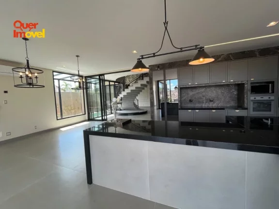 Imagem Casa de alto padrão em condomínio à venda em Jardinópolis-SP: 6 quartos, 4 suítes, 8 banheiros, 6 vagas, 842 m².