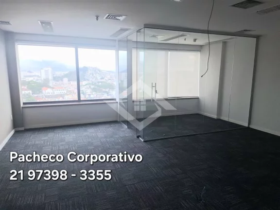 Imagem Centro Alugo Sala de 116m2 Edifício RB1 Alto Padrão com 02 vagas