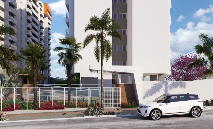 Imagem Apartamento em condomínio fechado (em construção), 3 dormitórios à venda por R$ 427.758,51 Edifício SKY RESIDENCE II - Ilhotas - Teresina/PI