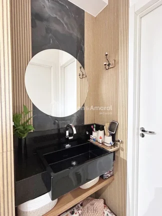 Imagem Studio moderno, acabamento impecável, com 42 m², mobiliado com 1 dormitório, suíte, sala integra...