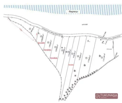 Imagem Terreno à venda, 7517 m² por R$ 369.990,00 - Água Branca - Piracaia/SP