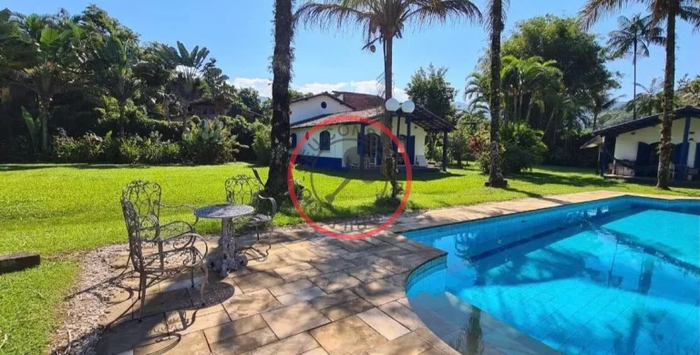 Imagem Oportunidade ,3 CASAS MAIS PROJETO DE POUSADA EM UM SITIO em Cambury , com ESCRITURA, 3 casas,Piscina e Maraviloso Gramado