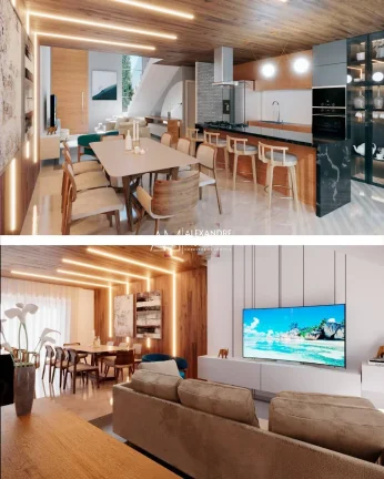 Imagem RESIDENCIAL SOLARIS VITA, CASAS DUPLEX, EUSÉBIO. 191M². 3 SUÍTES.