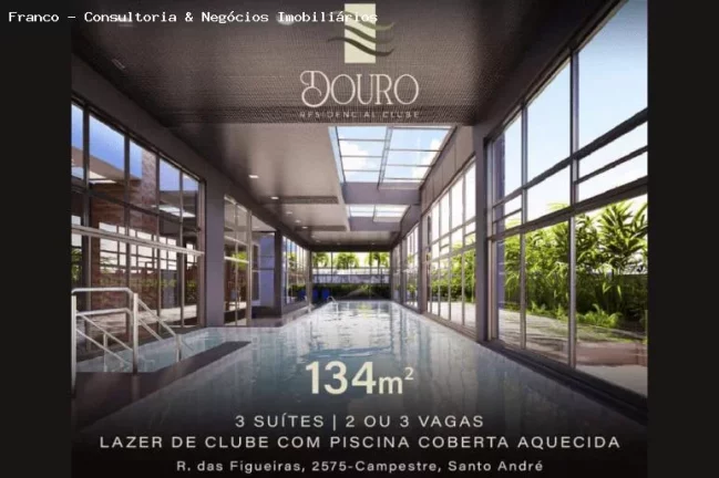 Imagem Apartamento para Venda em Santo André, Campestre, 3 suítes, 4 banheiros, 2 vagas