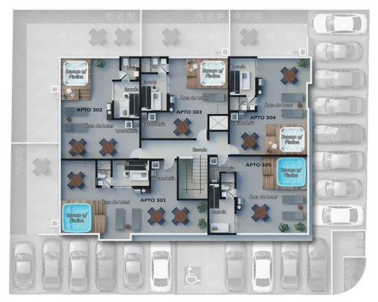 Imagem Apartamento à venda no bairro Bessa - João Pessoa/PB
