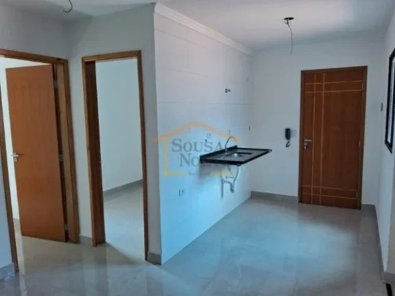 Imagem Apartamento com 42 m², 2 dormitórios, sala, cozinha, area de serviço. 
sem vaga de garagem e sem ...