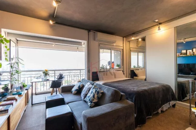 Studio 44m² no Brooklin: Seu Refúgio Urbano na Rua Soberana | Condomínio Lumen