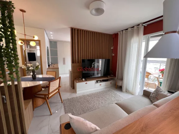 Imagem Apartamento Studio com 1 Vaga Demarcada + Depósito em Prédio com Lazer Completo no Bairro do Campo Grande em Santos por R$ 690 mil