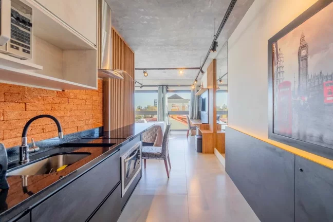 Imagem Studio à venda em Porto Alegre, Petrópolis, com 1 quarto, 28,41m2