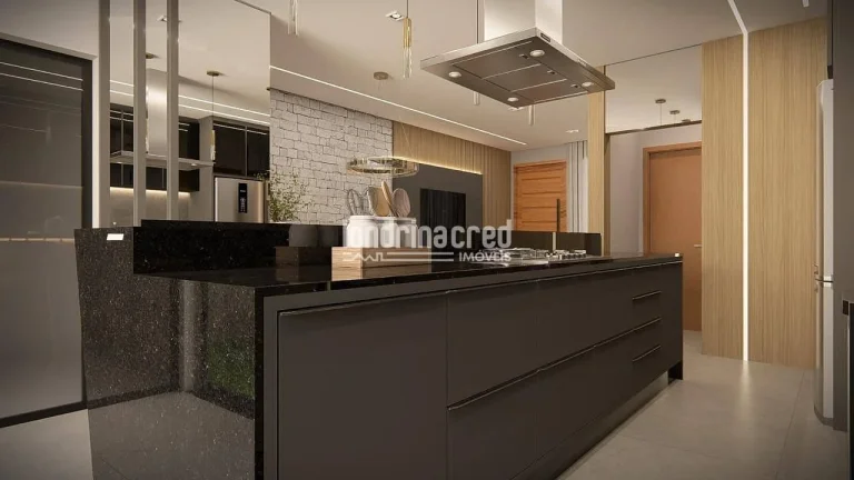 Imagem Casa à Venda no Condomínio Morada das Flores em Cambé com 3 Quartos, Suíte com Closet, Ambientes Integrados e Iluminação em LED