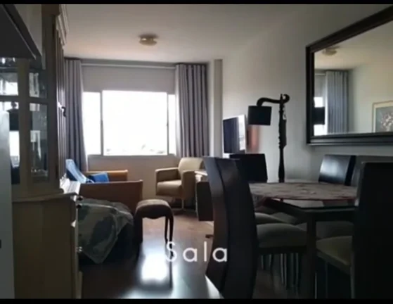 Imagem Excelente apartamento, bem ventilado, 1 dormitório com piso laminado, living para 2 ambientes, banh...