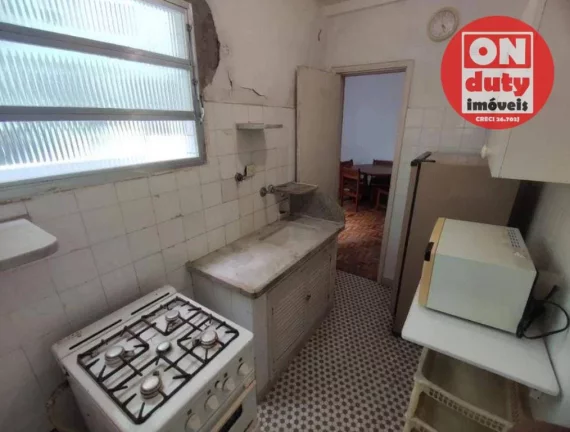 Imagem Apartamento com 1 quarto à venda, 38 m² por R$ 308.000 - Aparecida - Santos/SP