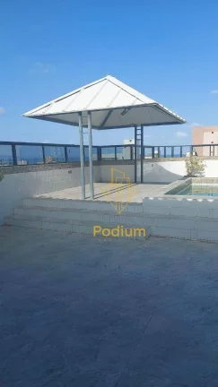Imagem Cobertura com vista para o mar da praia de Manaíra - CO0063