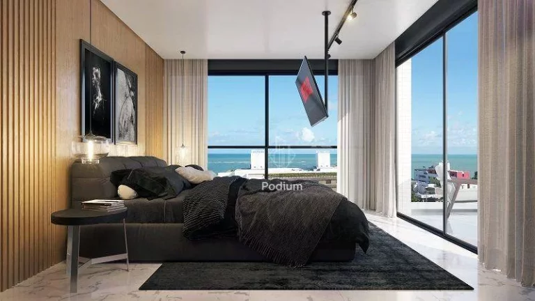 Imagem Flats com excelente localização nas proximidades de restaurantes e a 190m da praia Bessa no Jardim Oceania - FL0321