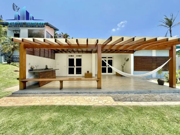 Imagem Casa em condominio. 1.605 m² terreno, 4 dorm/1ste + escritório e gourmet!