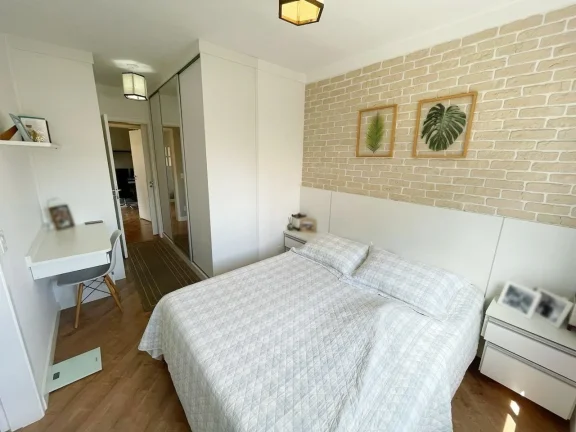 Imagem Apartamento 108M², 3Q, 3 Suítes, 4 Banheiros, 1 Lavabo, 2 Vagas, Varanda Gourmet, Academia, Piscina Aberta e Fechada, Sauna, Churrasqueira, Quadra.