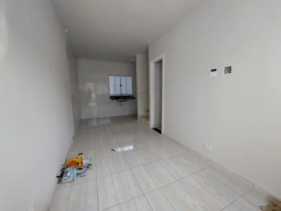 Imagem Sobrado com 2 dorms, Vila Caiçara, Praia Grande - R$ 350 mil, Cod: 1884