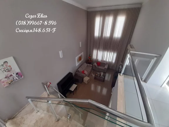 Imagem Tulipas/Casa com 350m2 4 quartos sendo 3 suítes 1 apartamento Andradina-SP