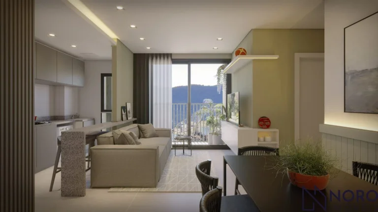 Imagem Apartamento 2 dormitórios com sacada e churrasqueira