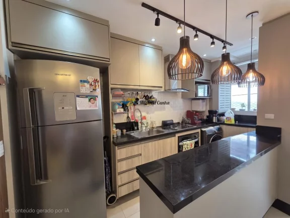 Imagem Lindo Apartamento para Venda, com 3 dormitórios, 1 Suíte, 2 vagas, Varanda Gourmet, 75m², Vila Apiaí, Santo André