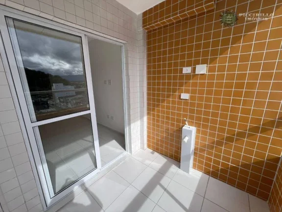 Imagem Apartamento com 2 dormitórios à venda, 60 m² por R$ 438.000,00 - Boqueirão - Praia Grande/SP