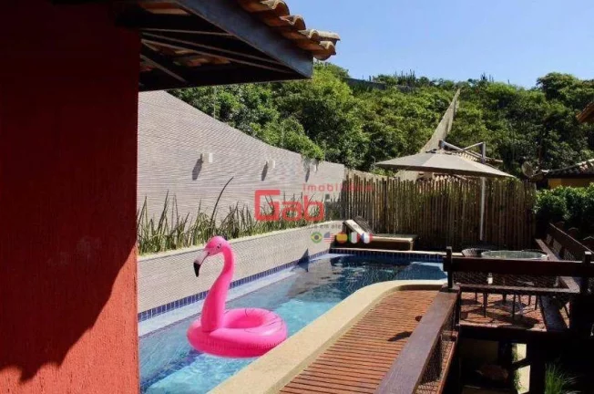 Imagem Casa com 4 dormitórios à venda, 198 m² por R$ 2.700.000,00 - Geribá - Armação dos Búzios/RJ