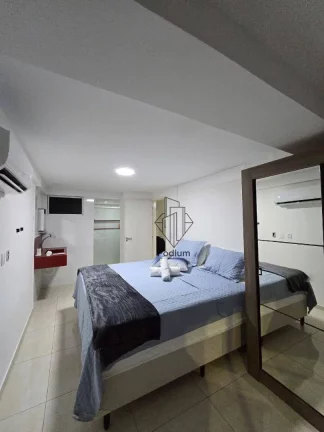 Imagem Apartamento de porteira fechada com varanda/sacada e vista definitiva para o mar no Bessa - .AP2392