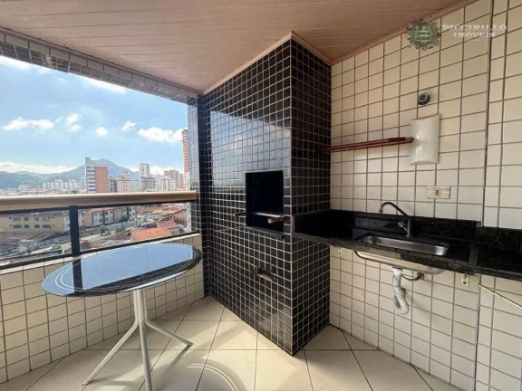 Imagem Apartamento com 2 dormitórios à venda, 63 m² por R$ 460.000,00 - Vila Guilhermina - Praia Grande/SP