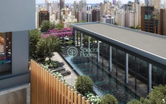 Imagem Arquitetura contemporânea nas alturas. De tirar o fôlego. São 36 andares e a melhor vista da cida...