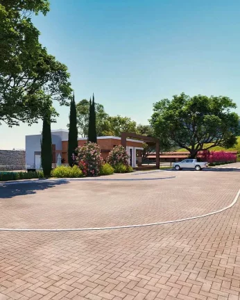 Imagem Terreno com 620m² em condomínio rural com estrutura para cavalos em Camboriú