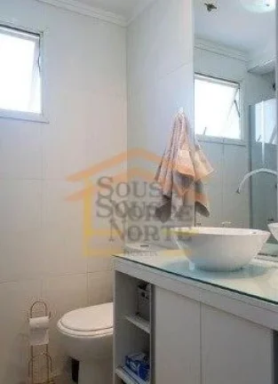 Imagem Apartamento 60m², 2 dormitórios, sala 2 ambientes, varanda, cozinha integrada à sala, área de se...