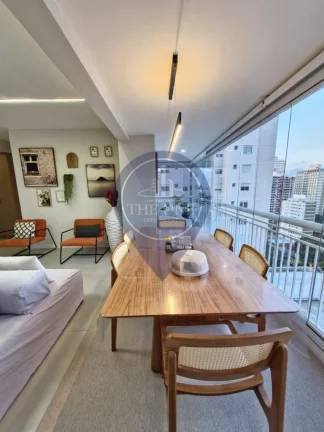 Imagem Apartamento à venda em São Paulo-SP, bairro Santo Amaro: 3 quartos, 1 suíte, 2 salas, 2 banheiros, 2 vagas, 88 m².