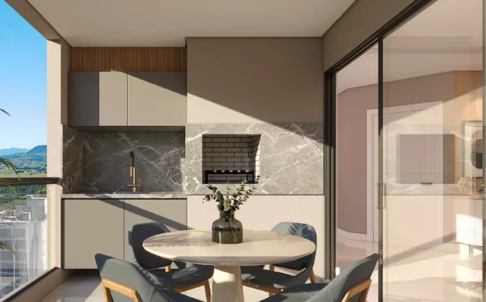 Imagem Apartamento com 2 Quartos à Venda, 96 m² em Meia Praia - Itapema