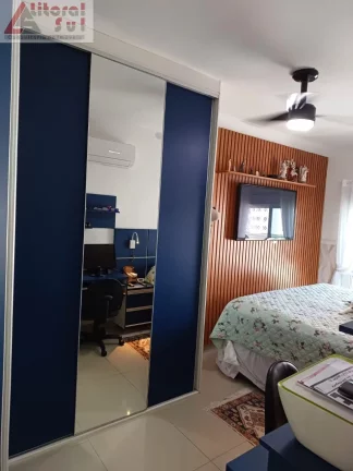 Imagem Imperdível apartamento de 2 quartos e 2 suítes no bairro Tupi em Praia Grande-SP, com 90,30m² e vaga de garagem!
